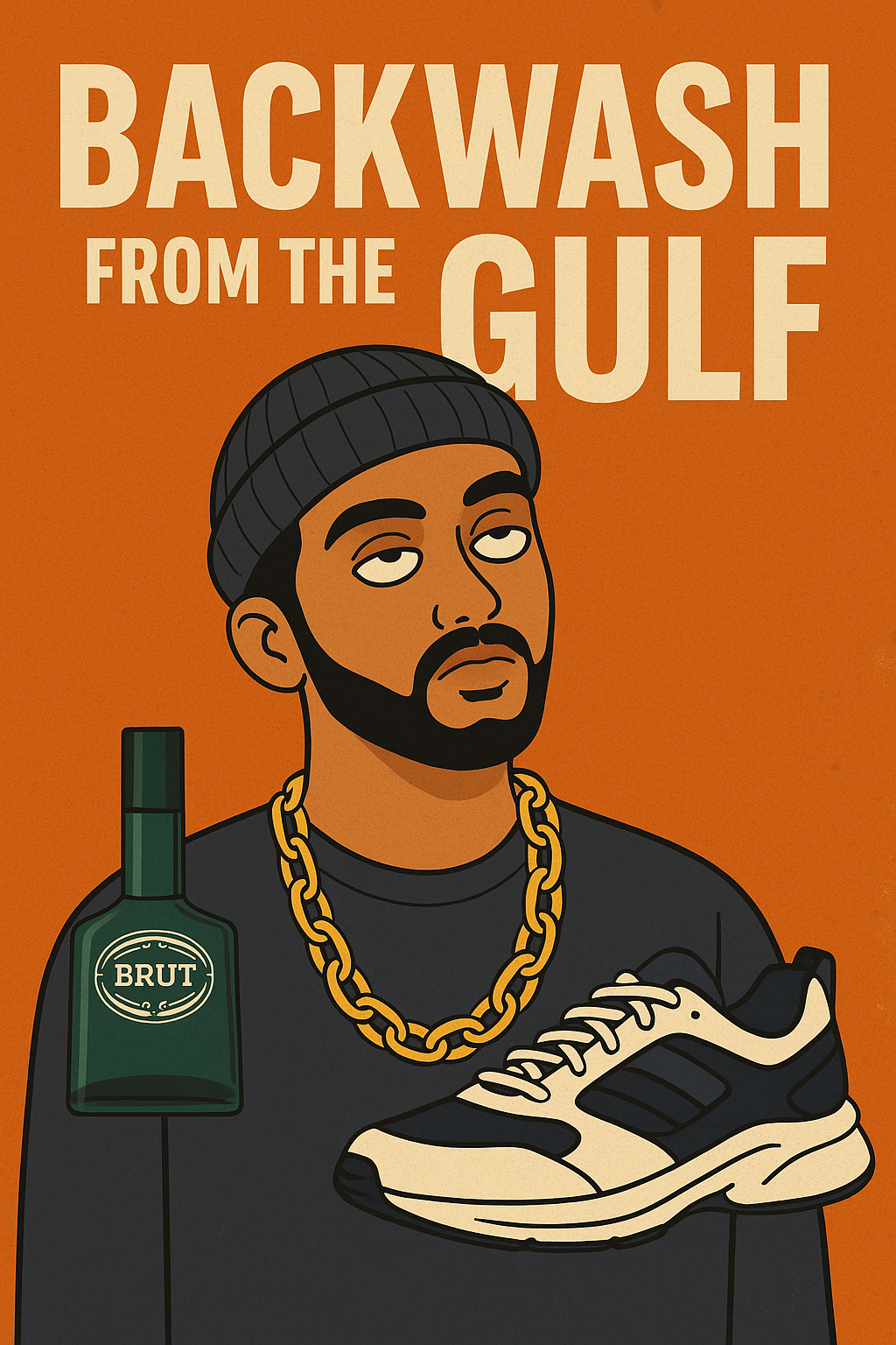 A vintage photo of coastal college students in Mangalore, with one standing out in flashy Gulf attire