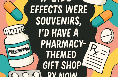 Pharmacy strips spilling out of a dustbin—half-used, wrongly prescribed.