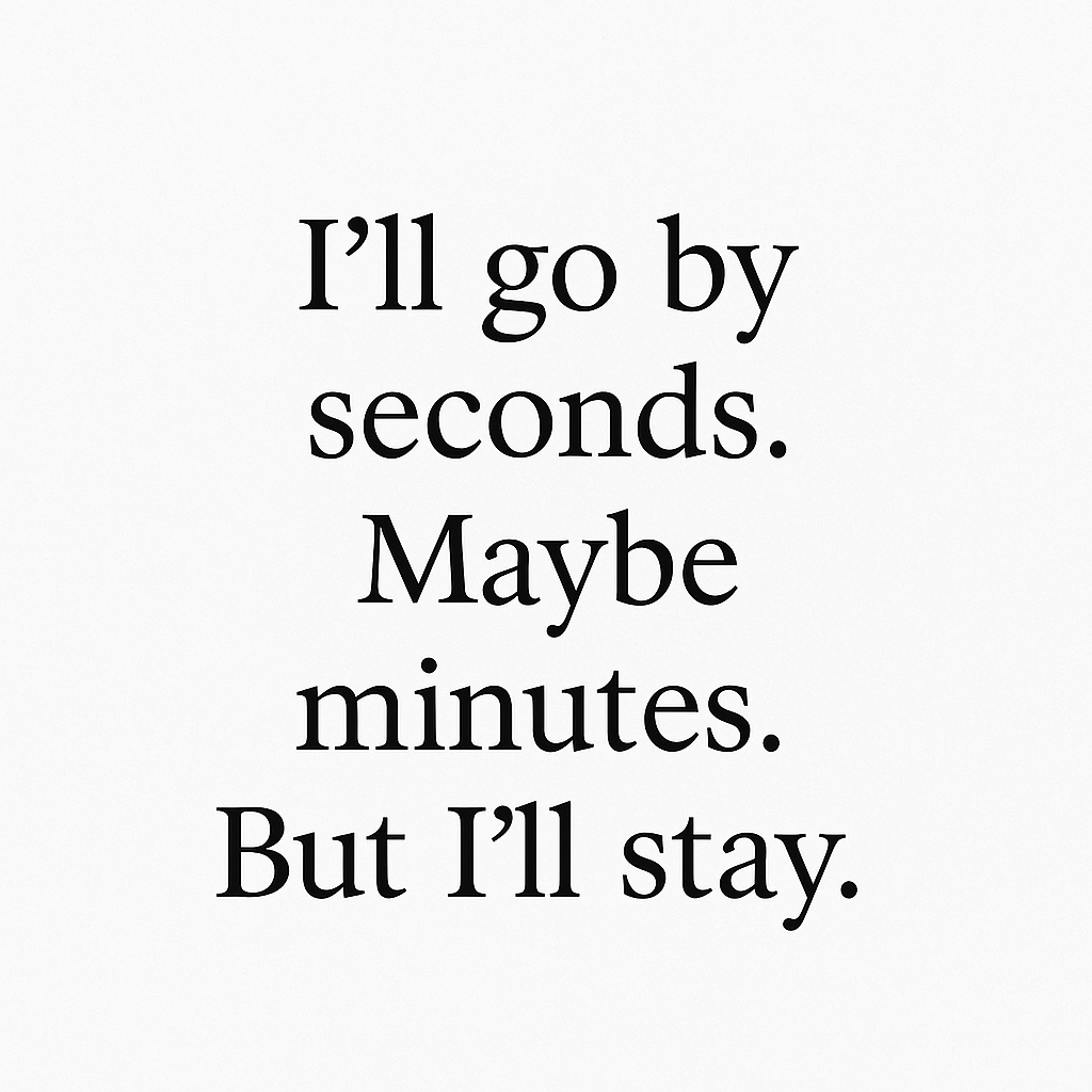 Poetic black-and-white visual expressing emotional exhaustion