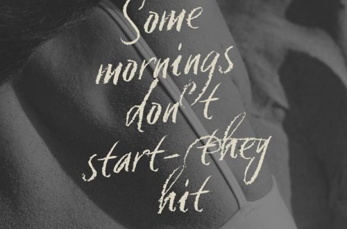 A solitary figure standing in early morning light, symbolizing quiet strength and inner reflection.