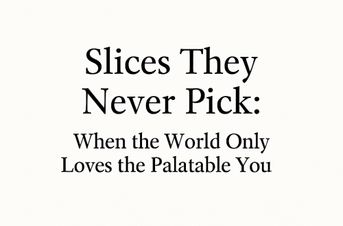 Not every version of me was made for display. Some were made just to survive.